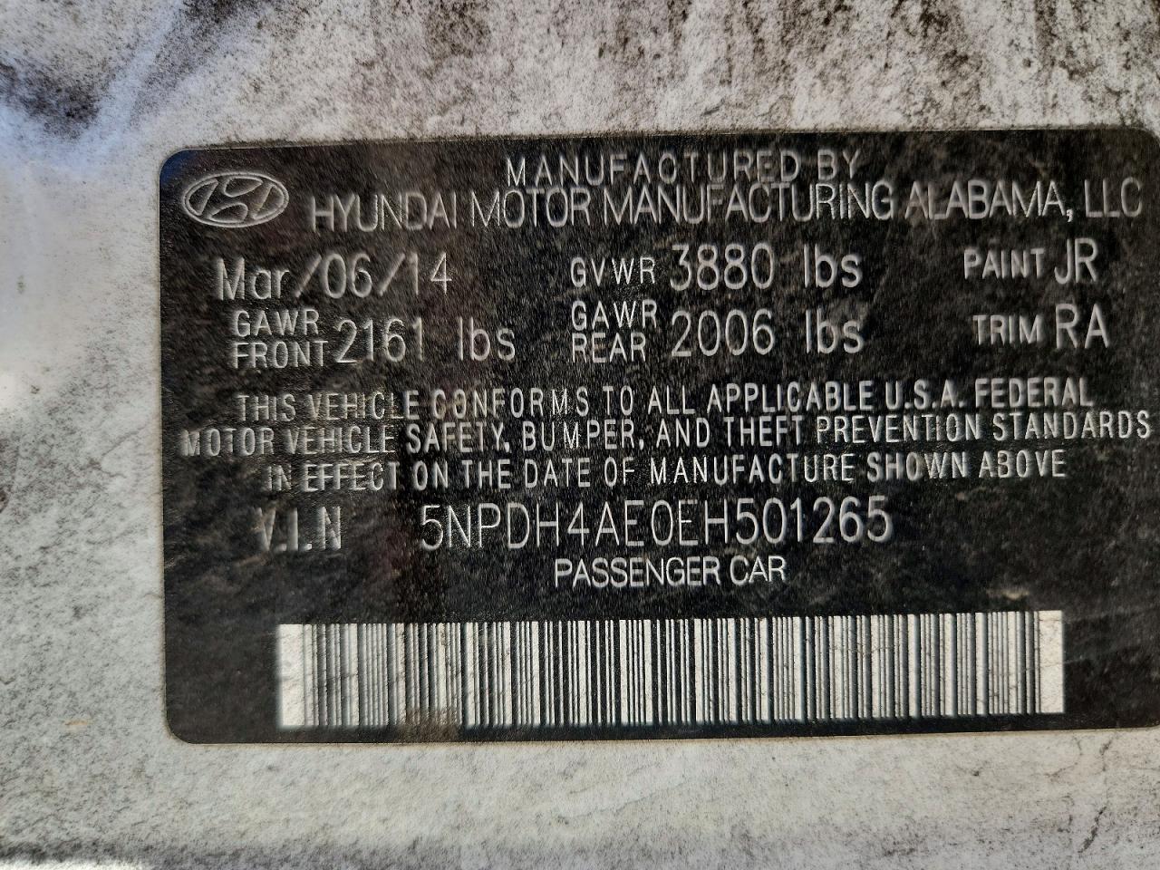 Hyundai ELANTRA Se
