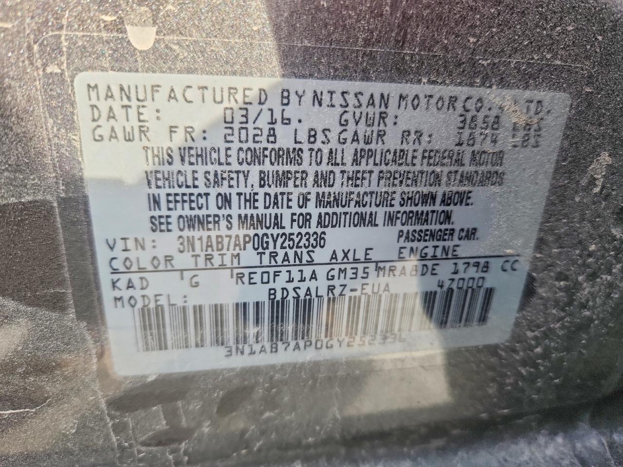 Nissan Sentra Sr
