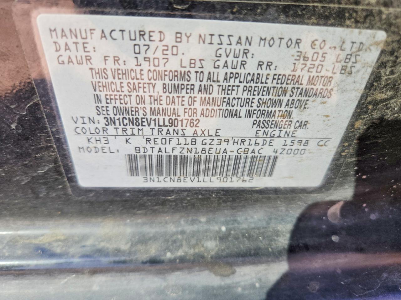 Nissan Versa Sv