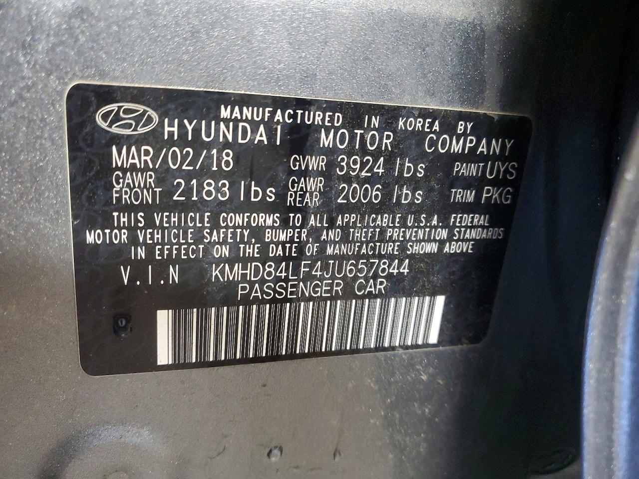 Hyundai ELANTRA Value Edition