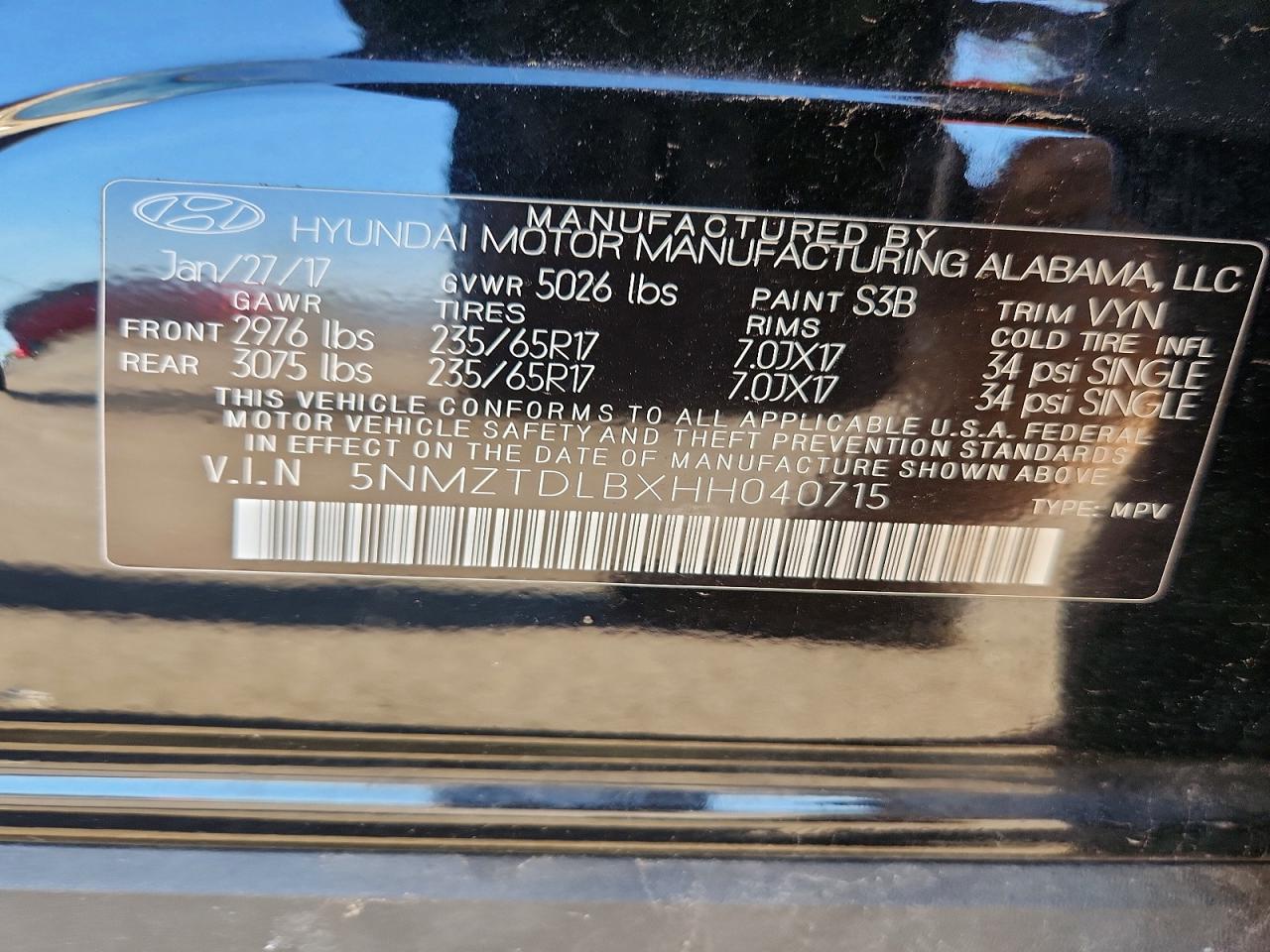 Hyundai SANTA FE 2.4l