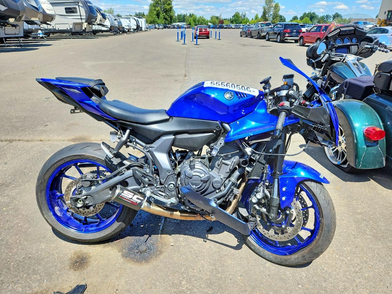 Salvage Yamaha Yzfr7 Image