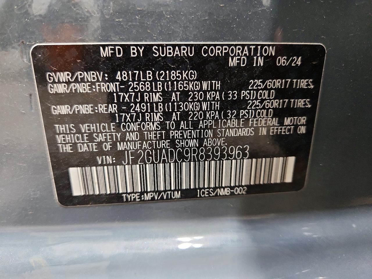 Subaru Crosstrek Premium