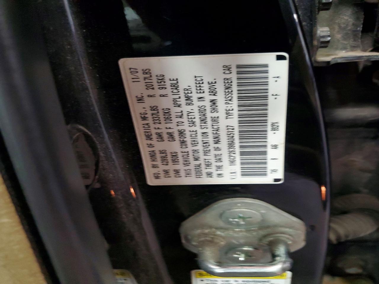 Honda Accord Lx