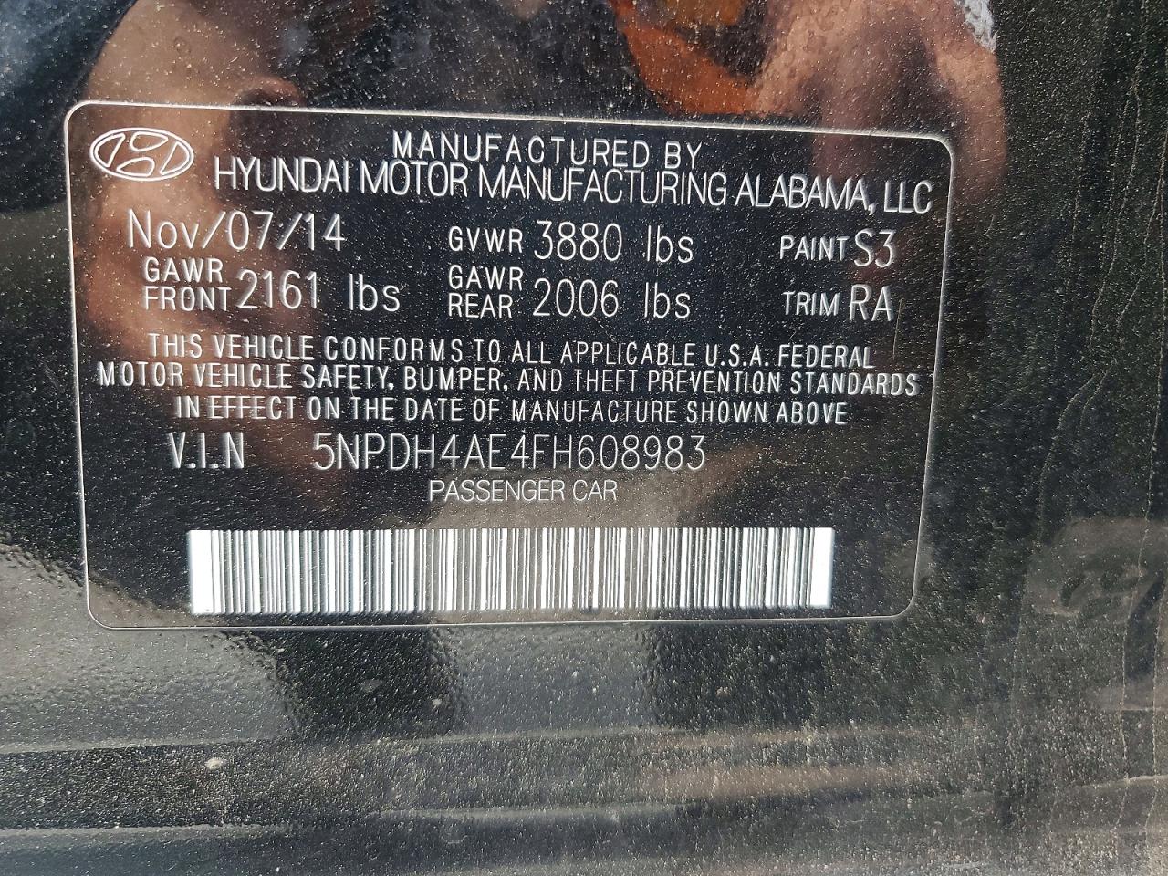 Hyundai ELANTRA Se