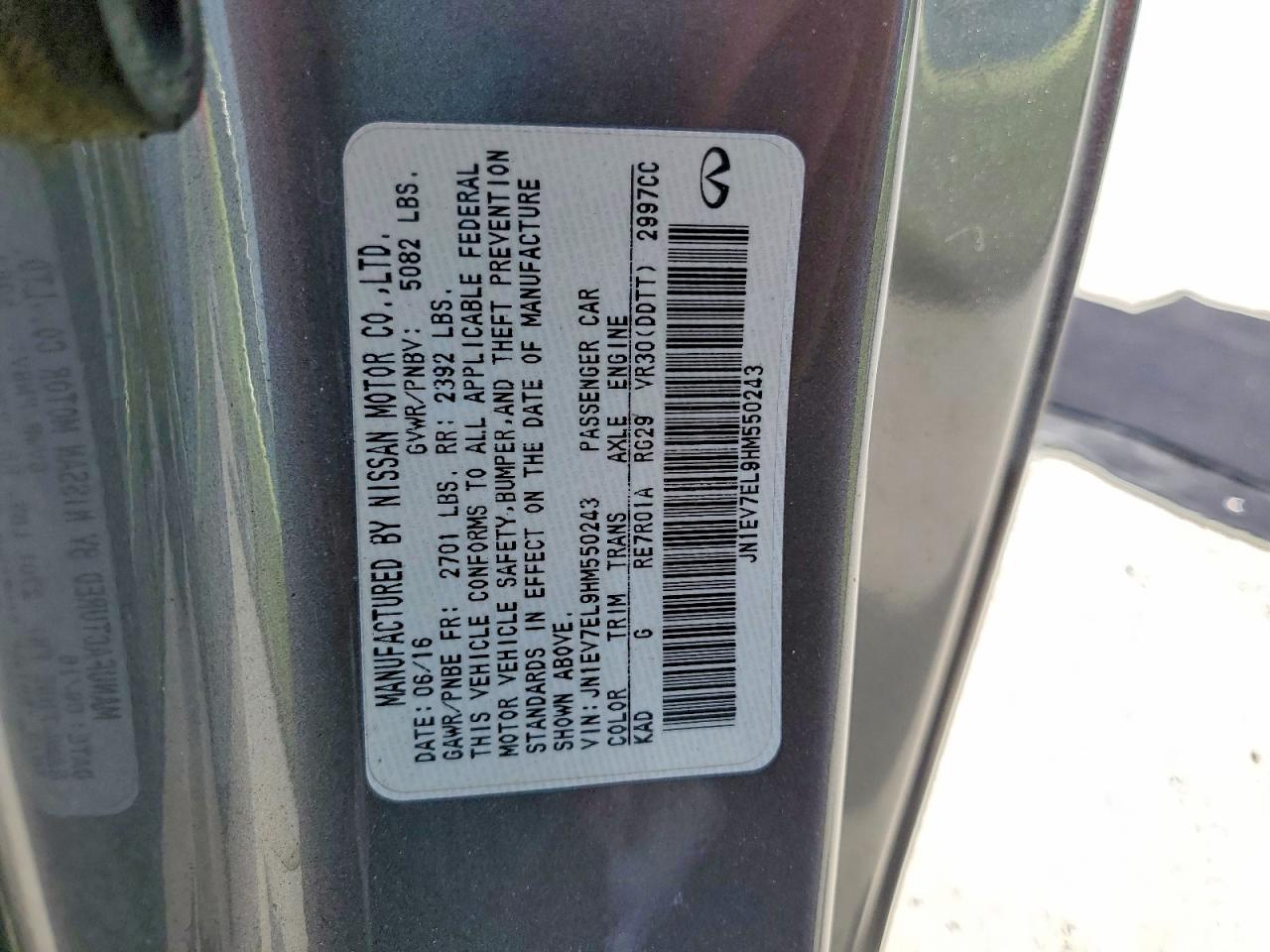 INFINITI Q60 3.0t Premium