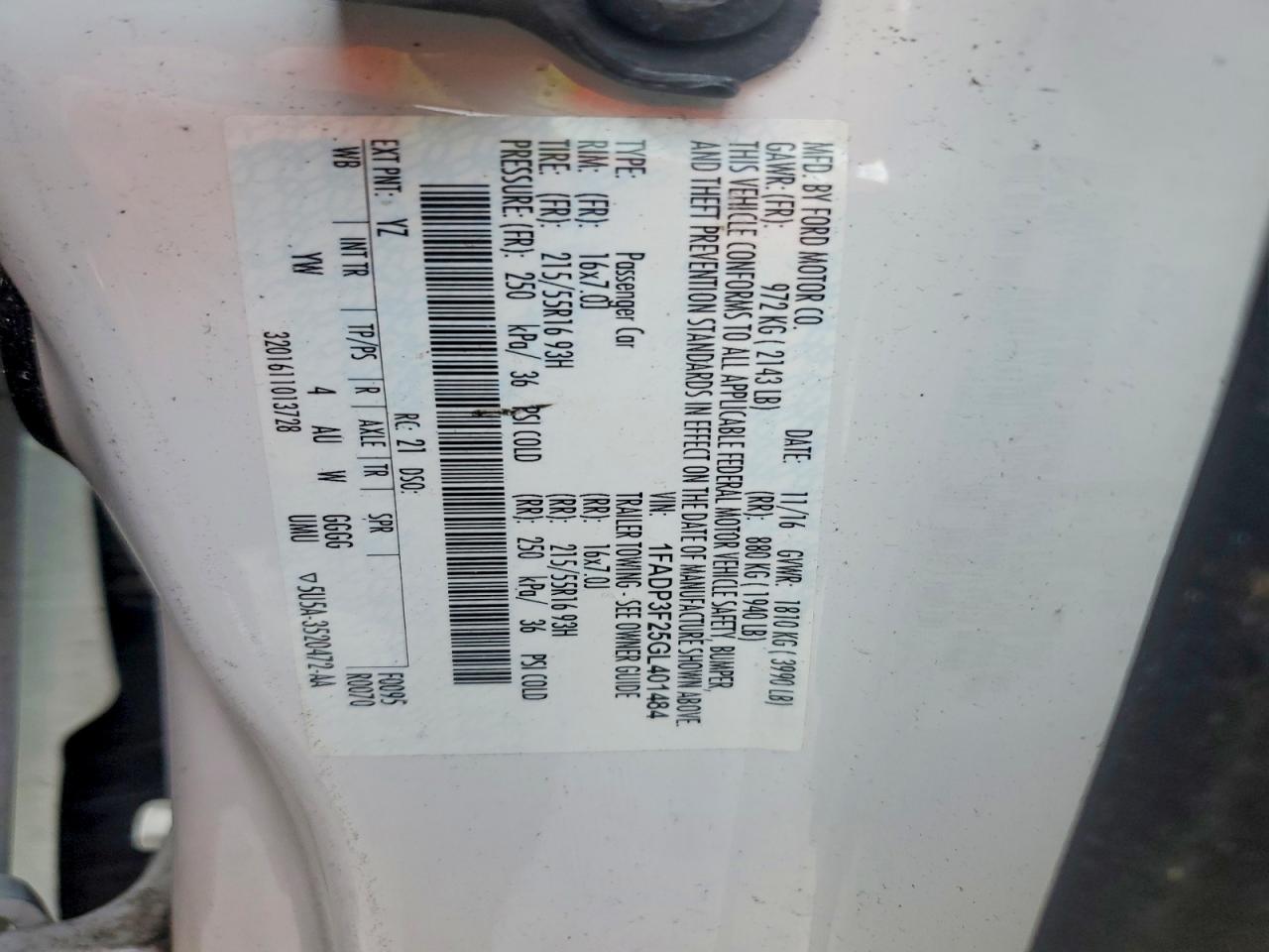 Ford Focus Se
