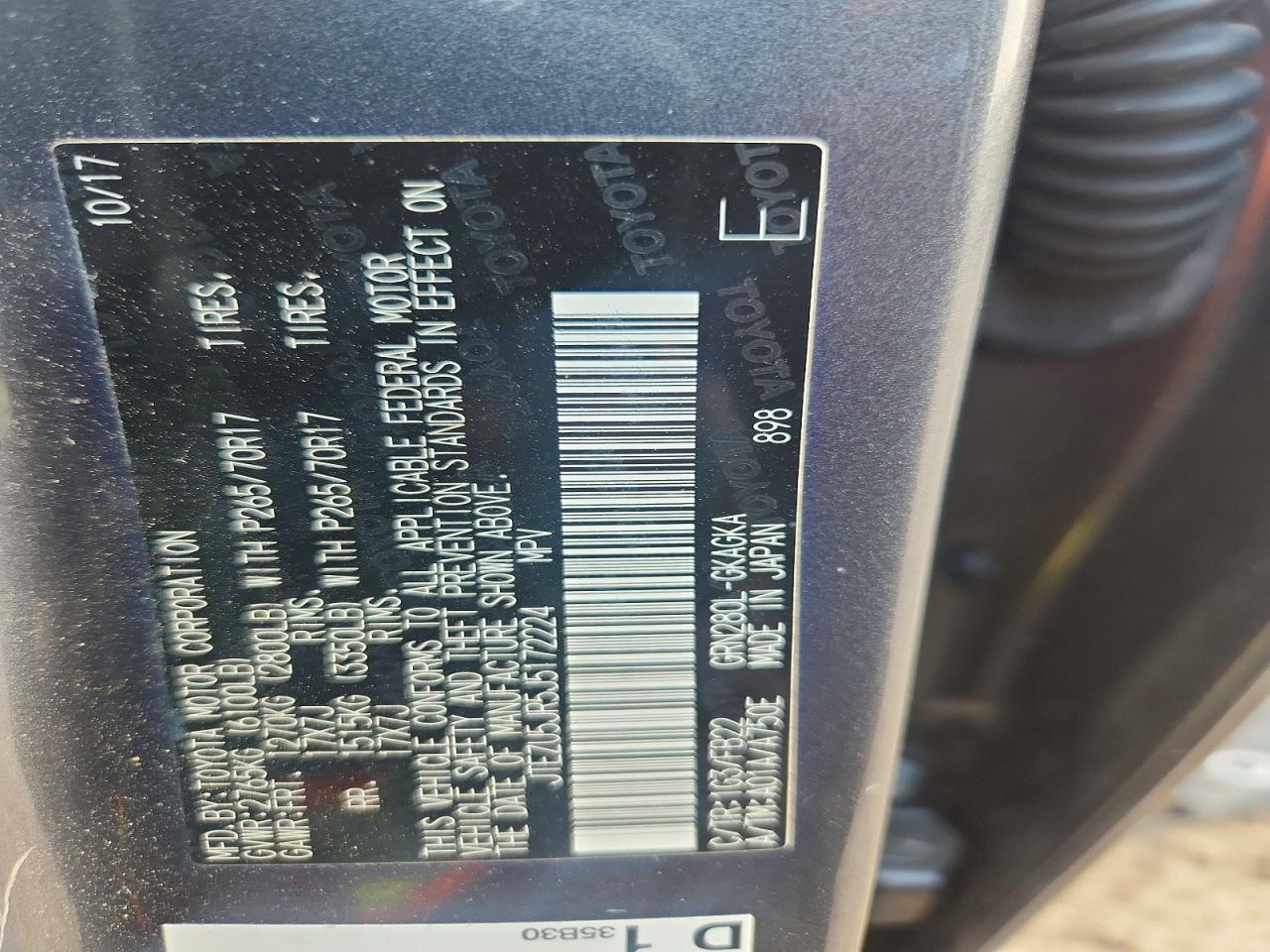 Toyota 4Runner Sr5