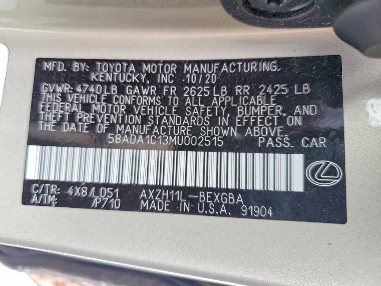 Lexus Es 300h