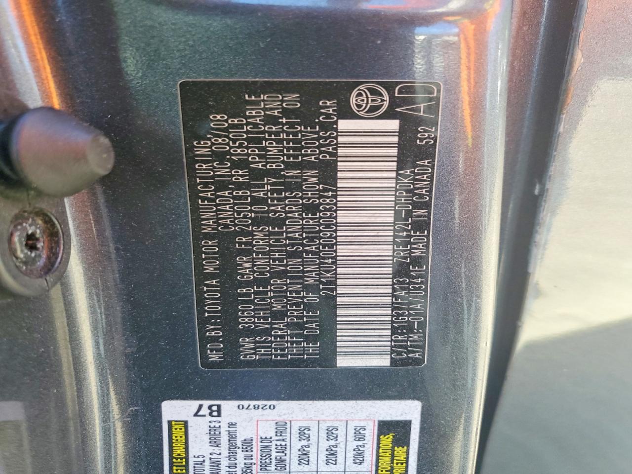 Toyota Matrix Base