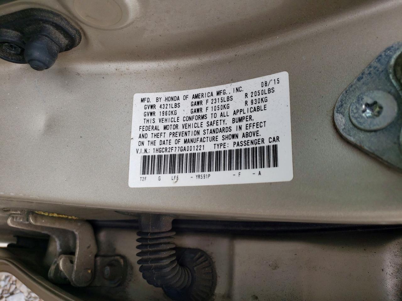 Honda Accord Ex