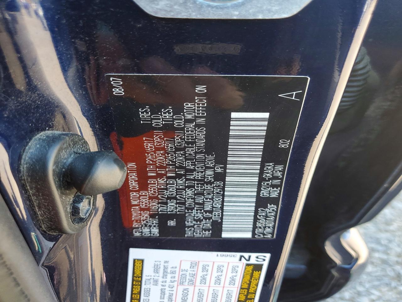 Toyota 4Runner Sr5