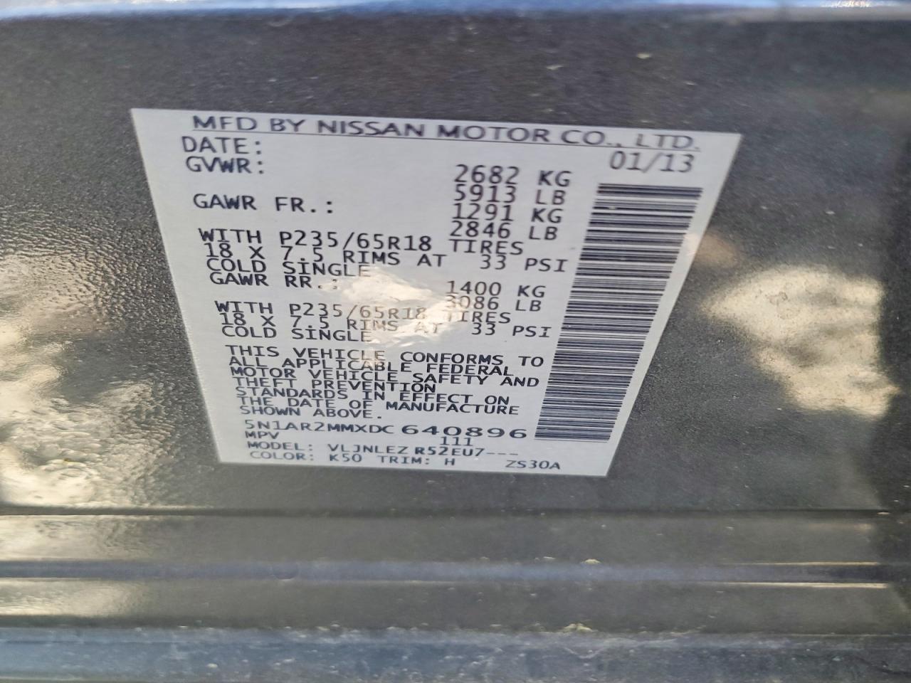 Nissan Pathfinder S