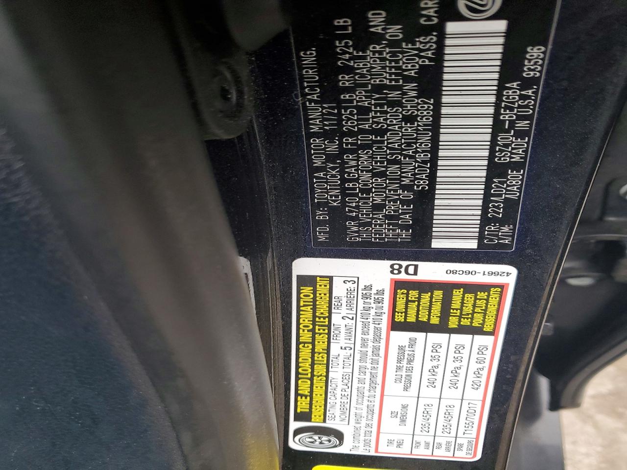 Lexus Es 350 Base