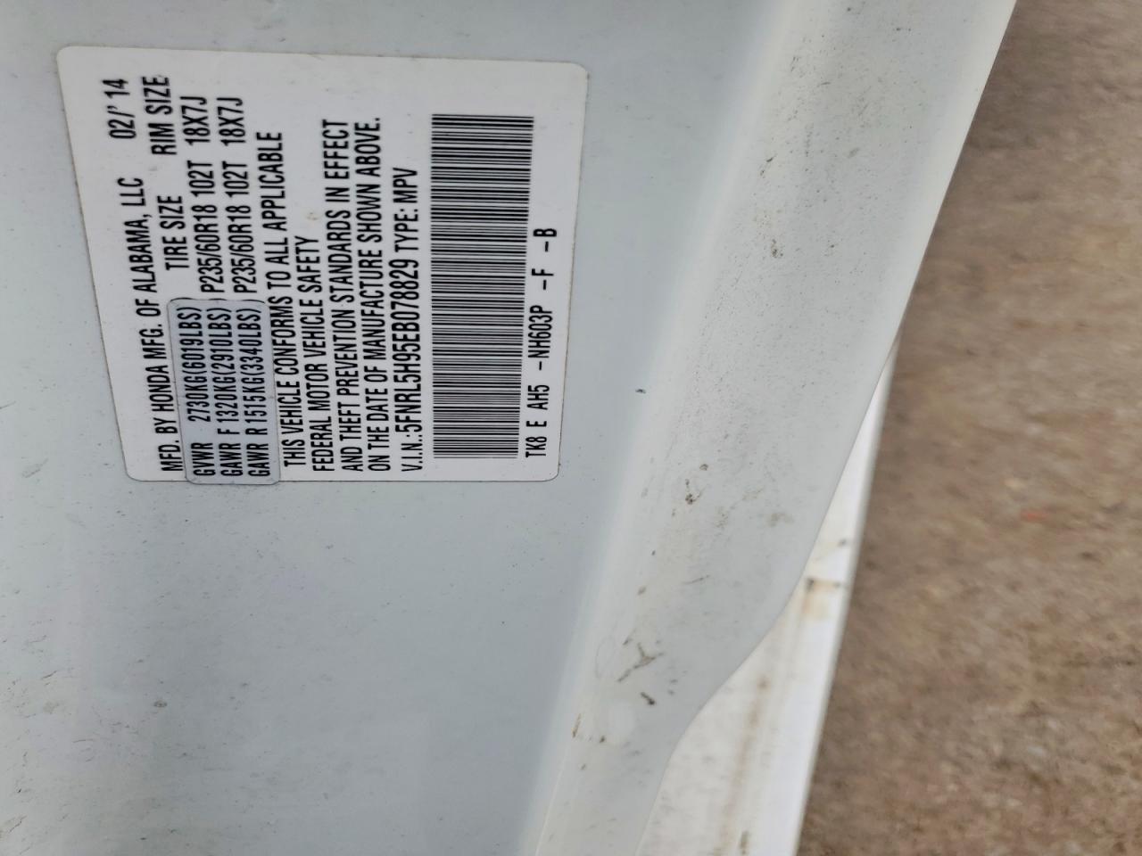 Honda Odyssey Touring