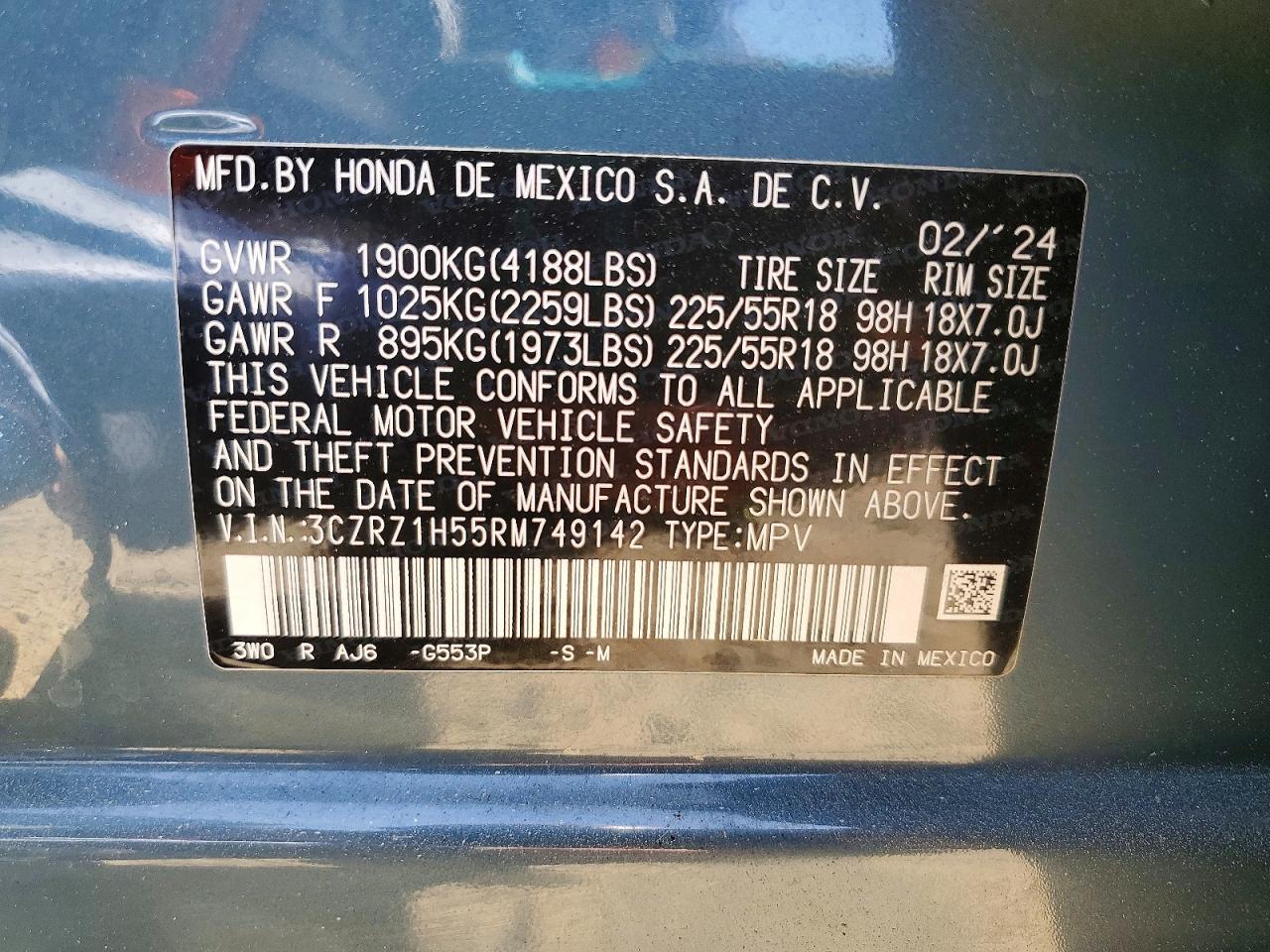 Honda HR-V Sport
