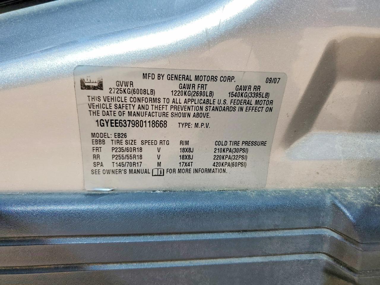 Cadillac SRX
