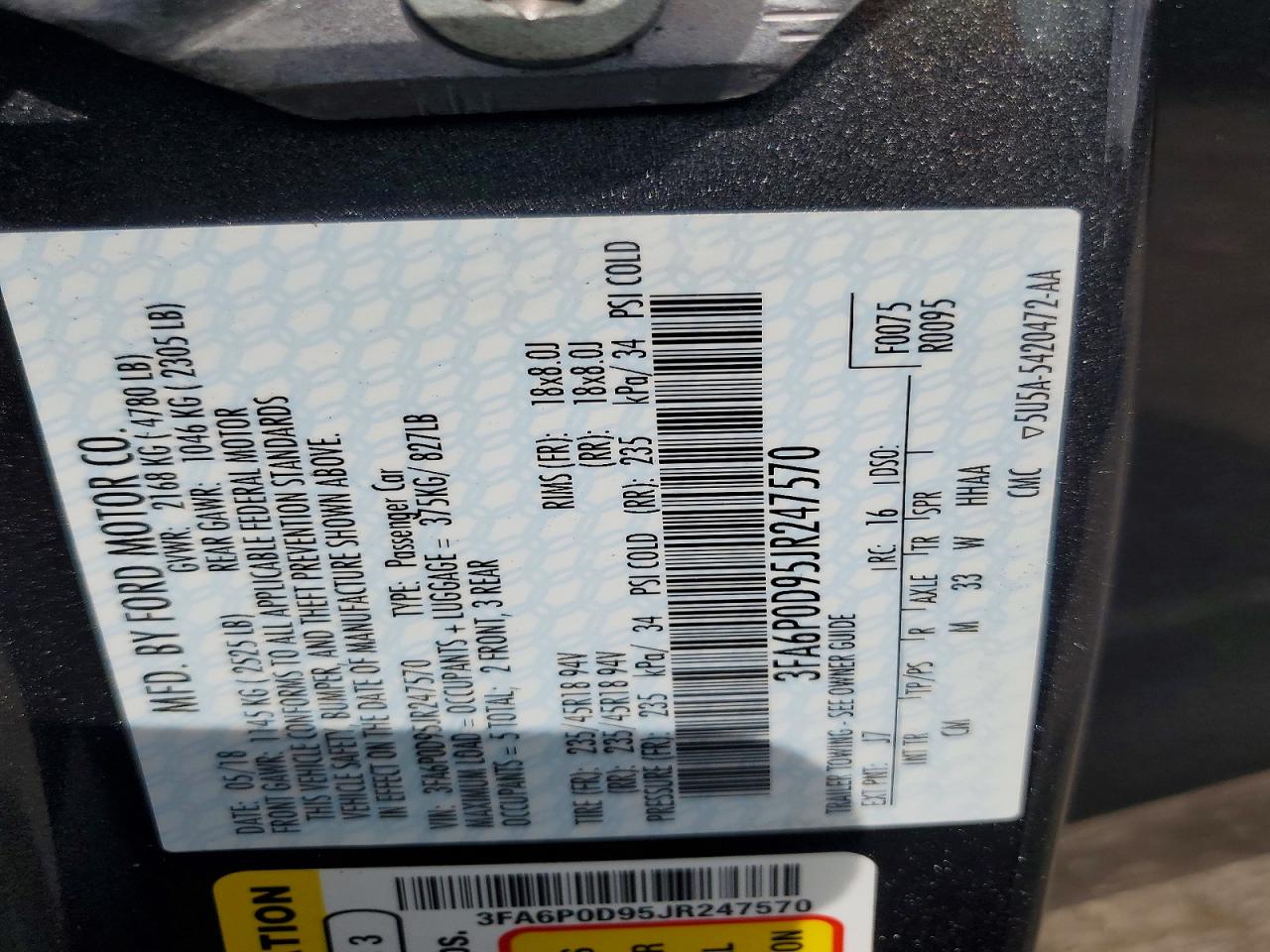Ford Fusion Titanium