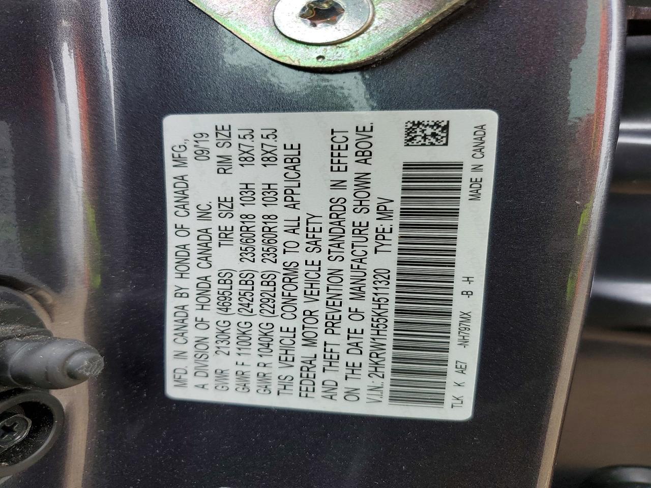 Honda Crv Ex