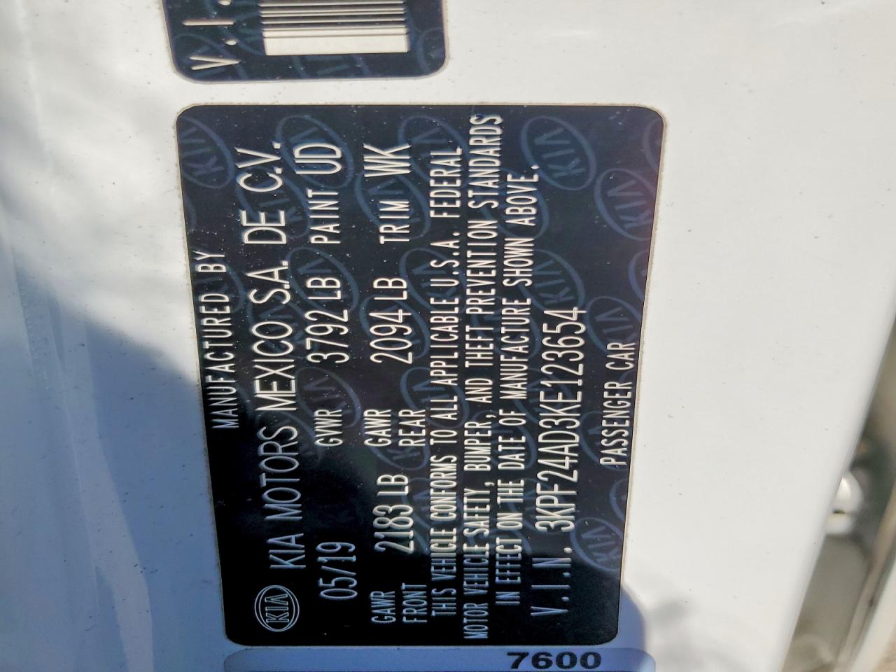 Kia Forte Fe