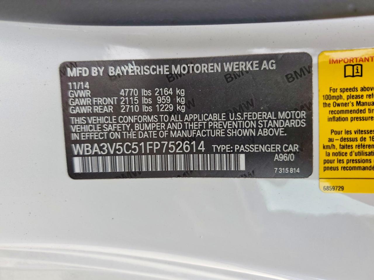 BMW 4 Series I