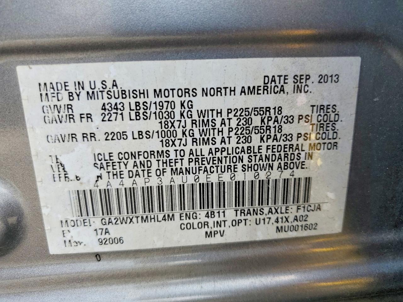 Mitsubishi Outlander Es
