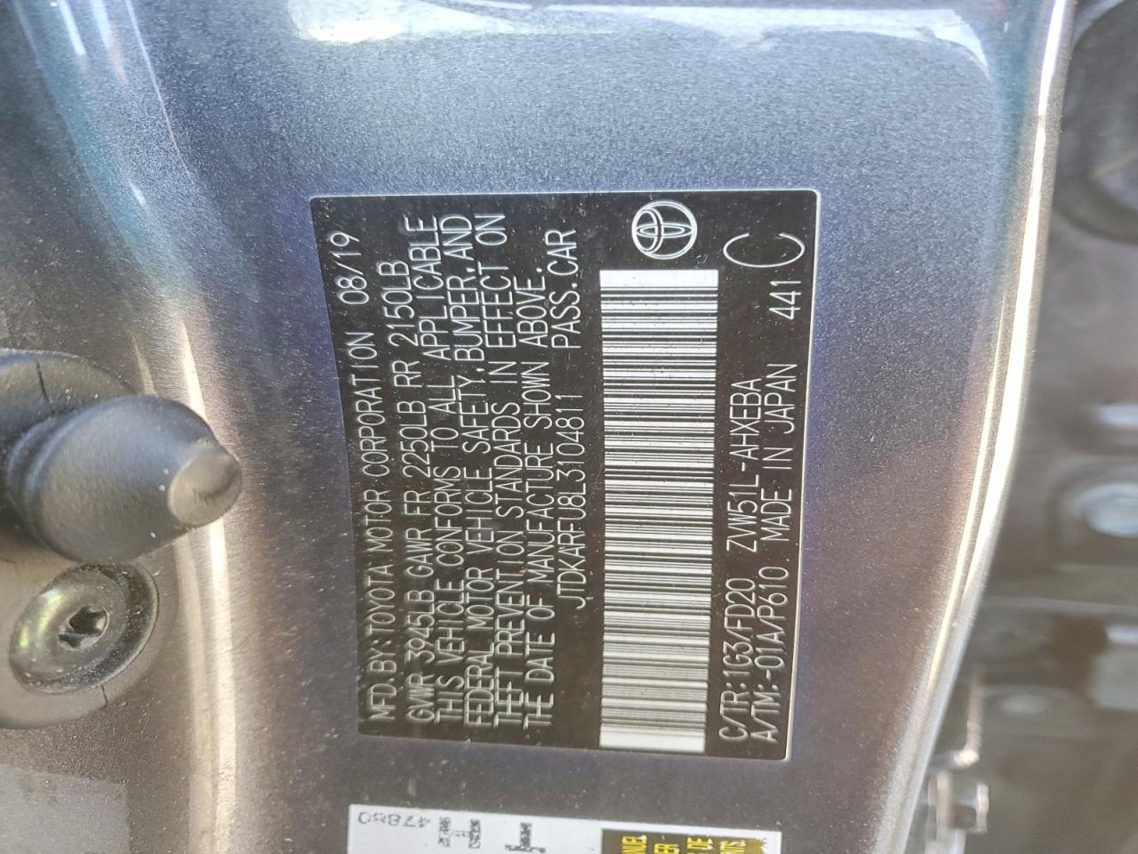 Toyota Prius Le