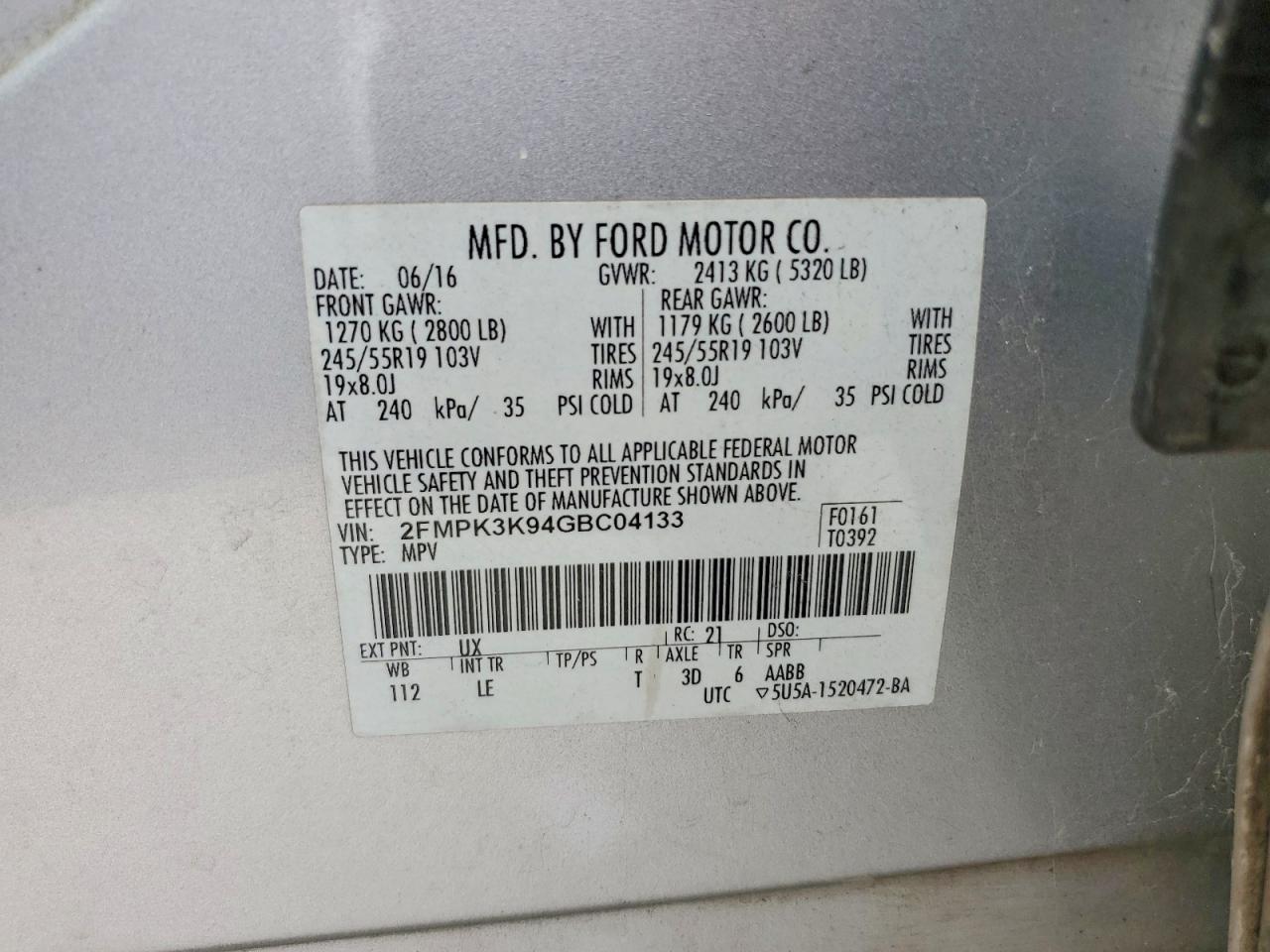 Ford Edge Titanium