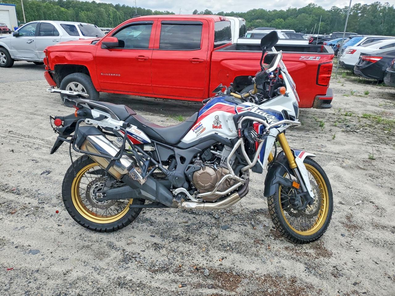 Salvage Honda Crf Cycle Image