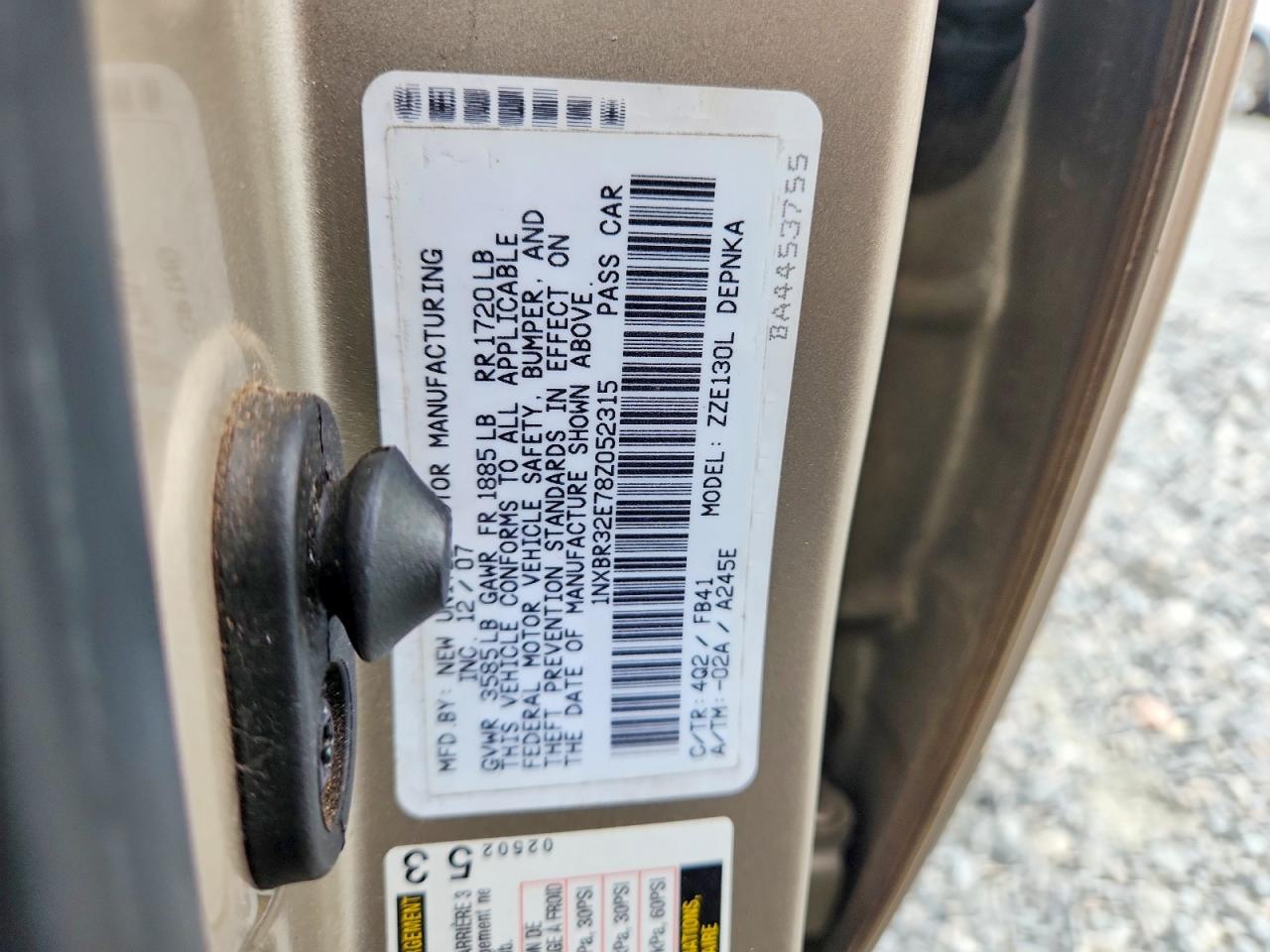 Toyota Corolla Le