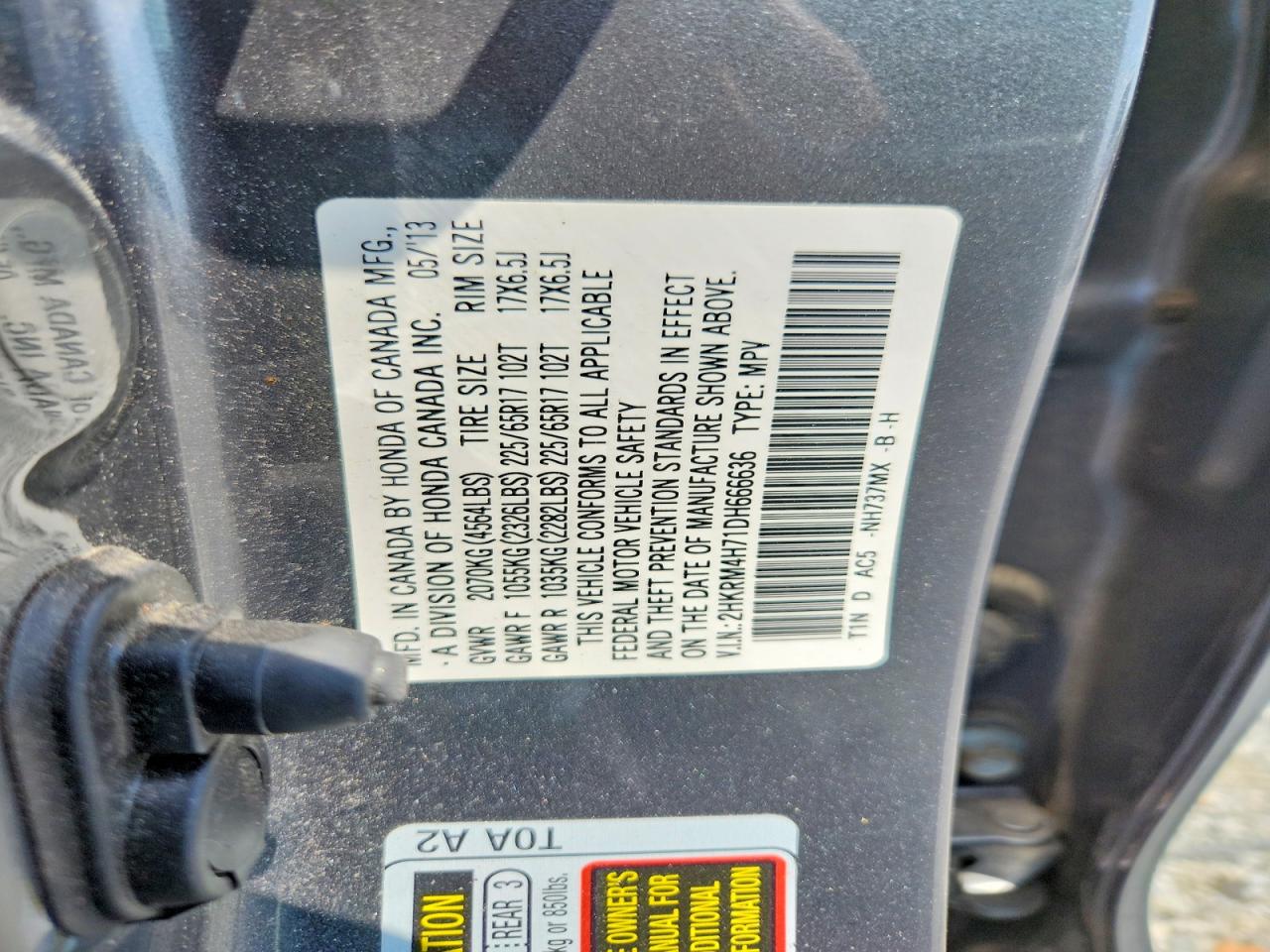 Honda Crv Exl