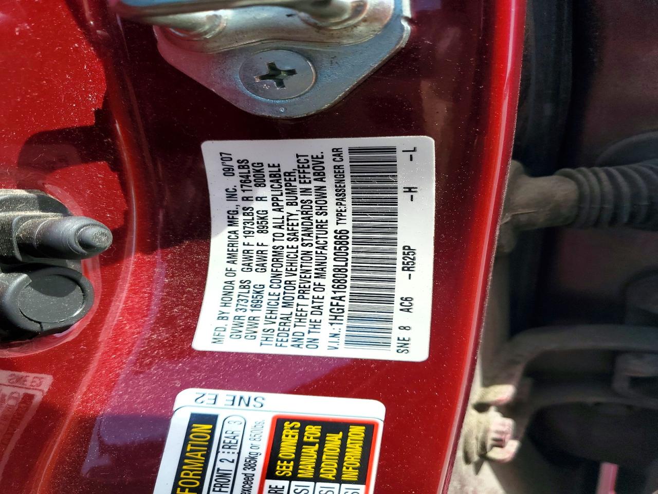 Honda Civic Ex