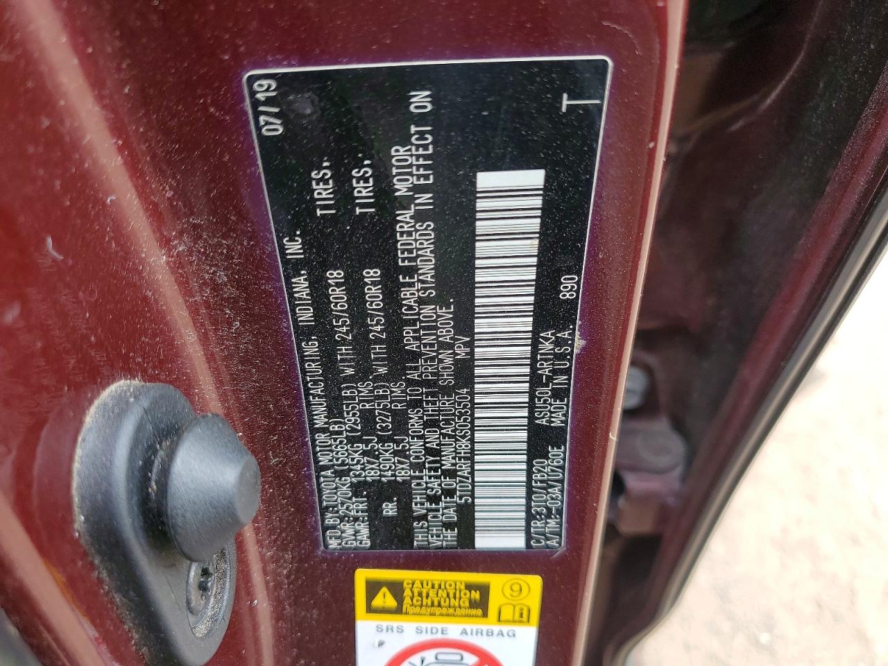 Toyota Highlander Le