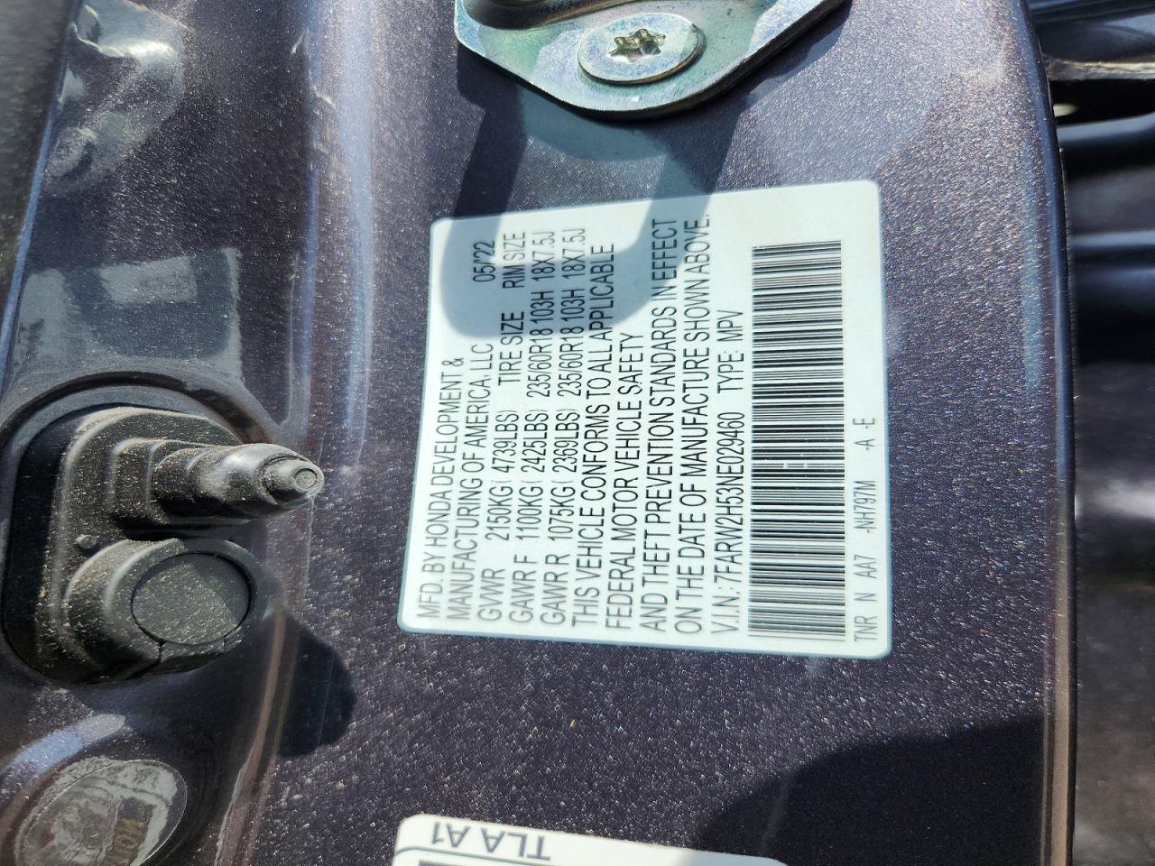 Honda Crv Ex