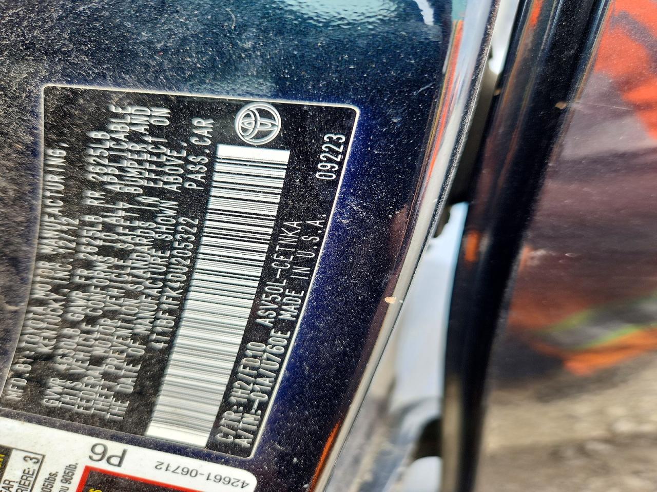 Toyota Camry Le