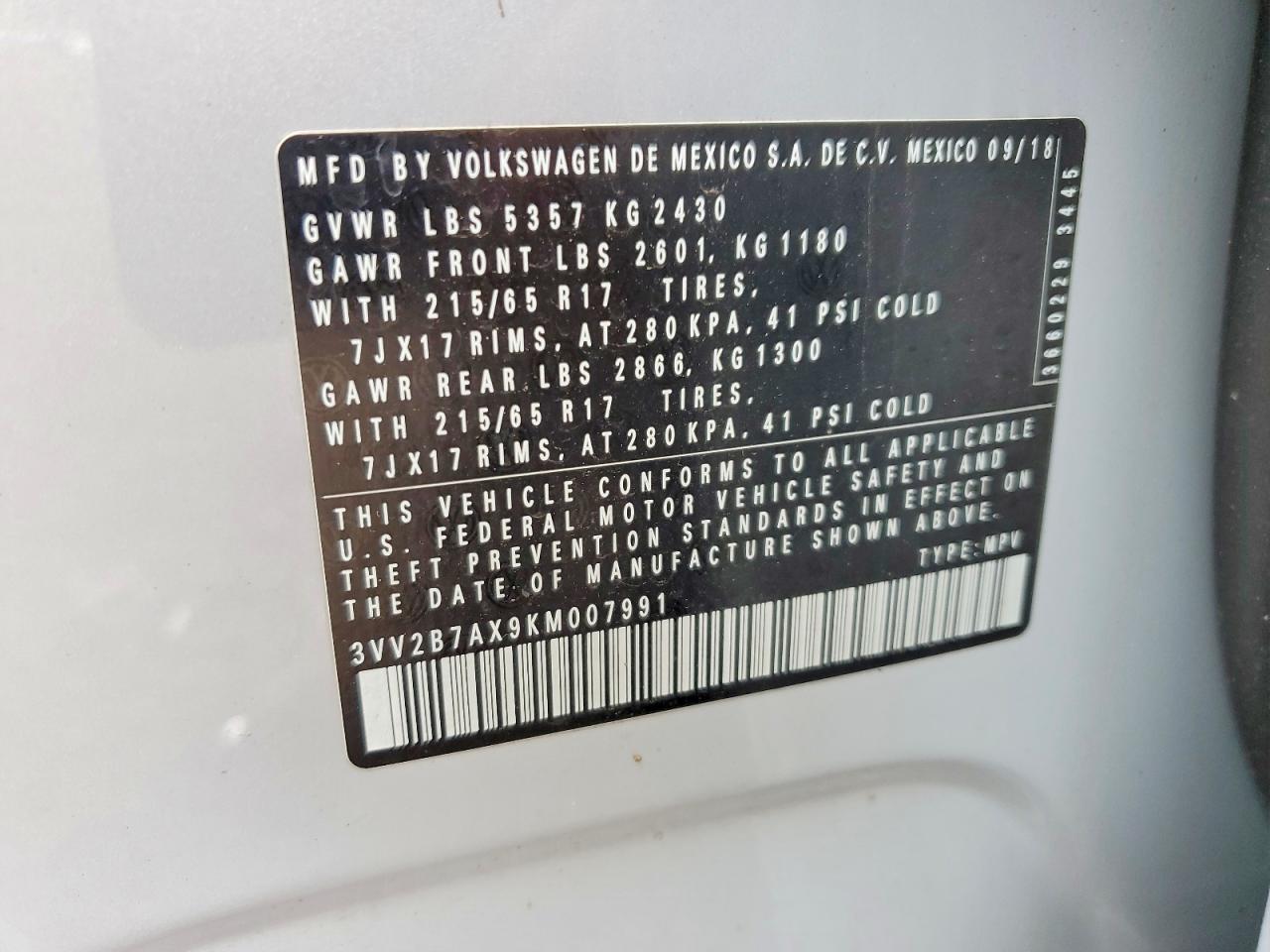 Volkswagen Tiguan Se