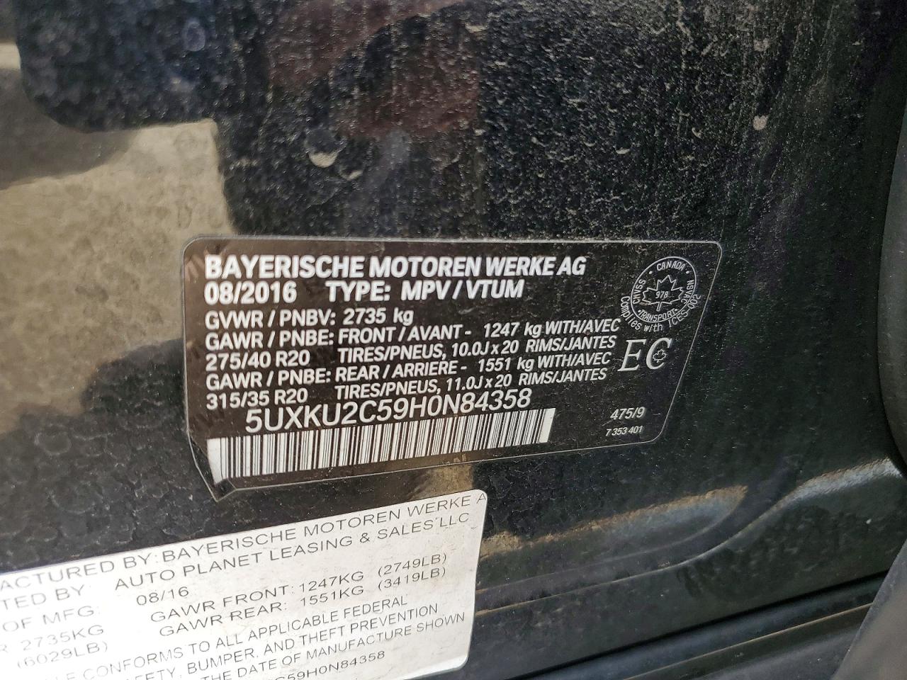 BMW X Series Xdrive35i