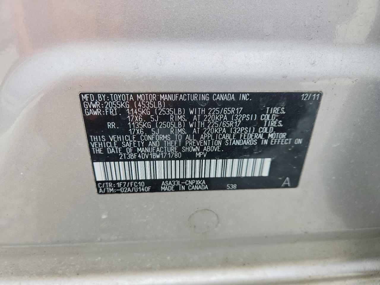 Toyota RAV4 Base