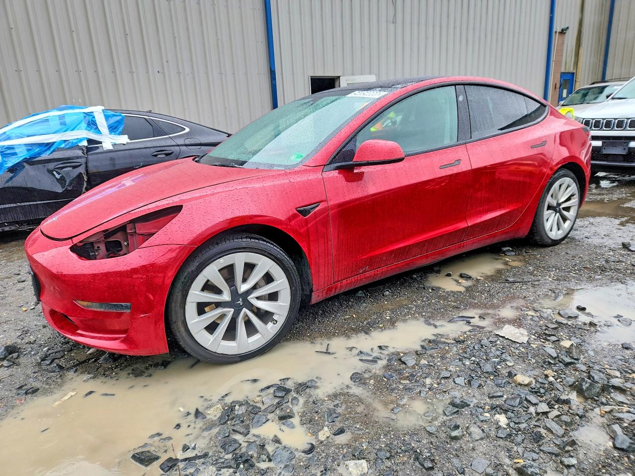 Salvage Tesla Model 3 Image