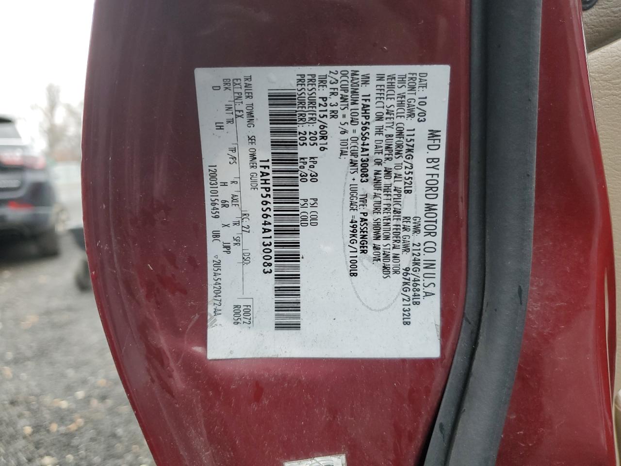 Ford Taurus Sel