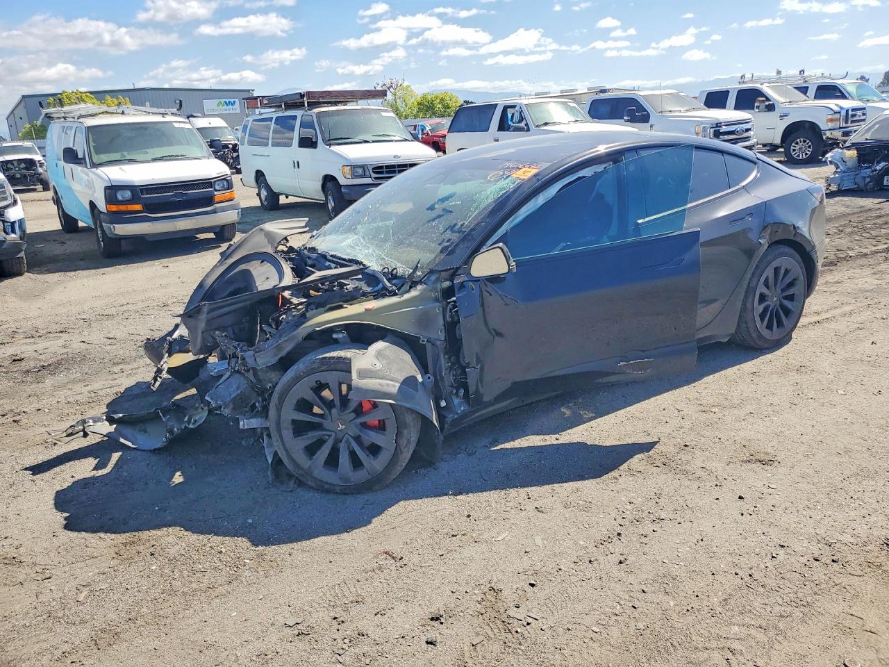 Salvage Tesla Model 3 Image