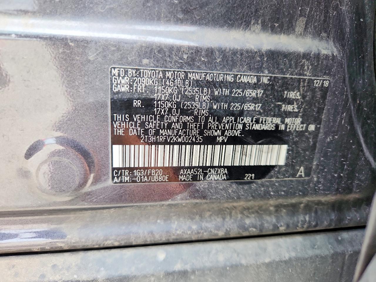 Toyota RAV4 Le