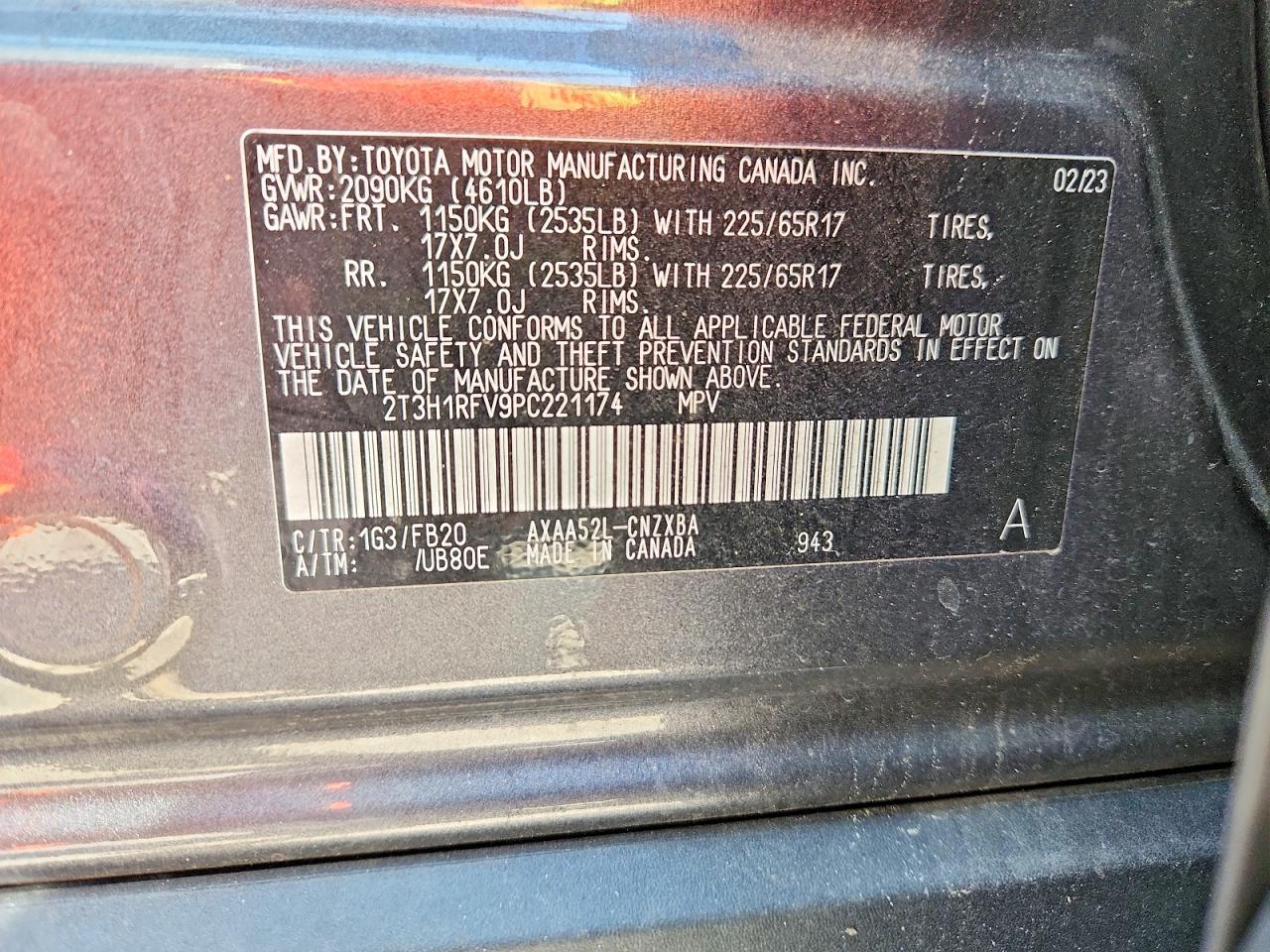 Toyota RAV4 Le