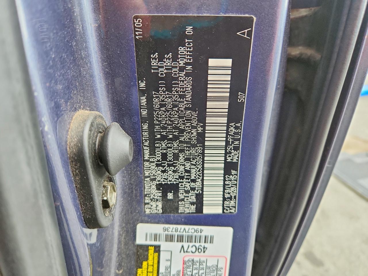 Toyota Sienna Xle 7 Passenger