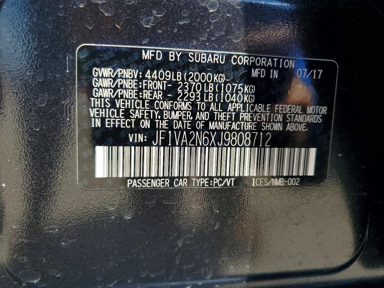 Subaru WRX Sti