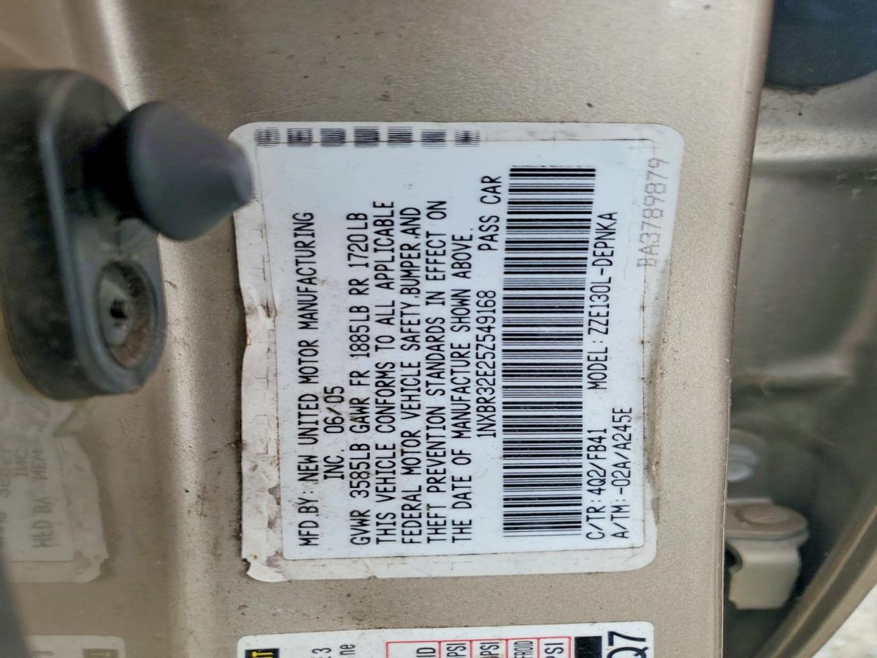 Toyota Corolla Le