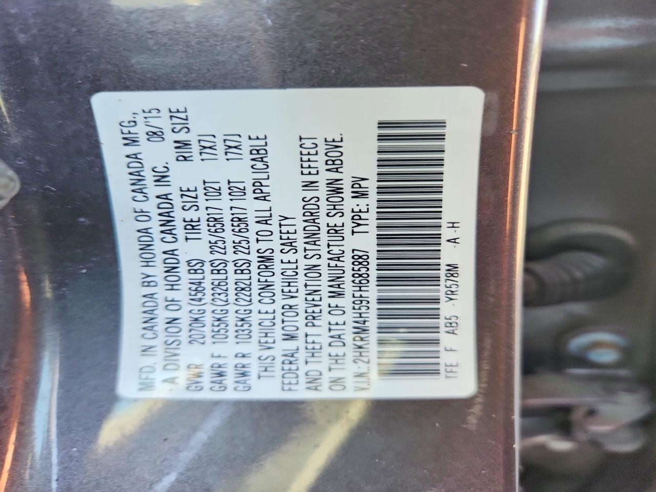 Honda Crv Ex