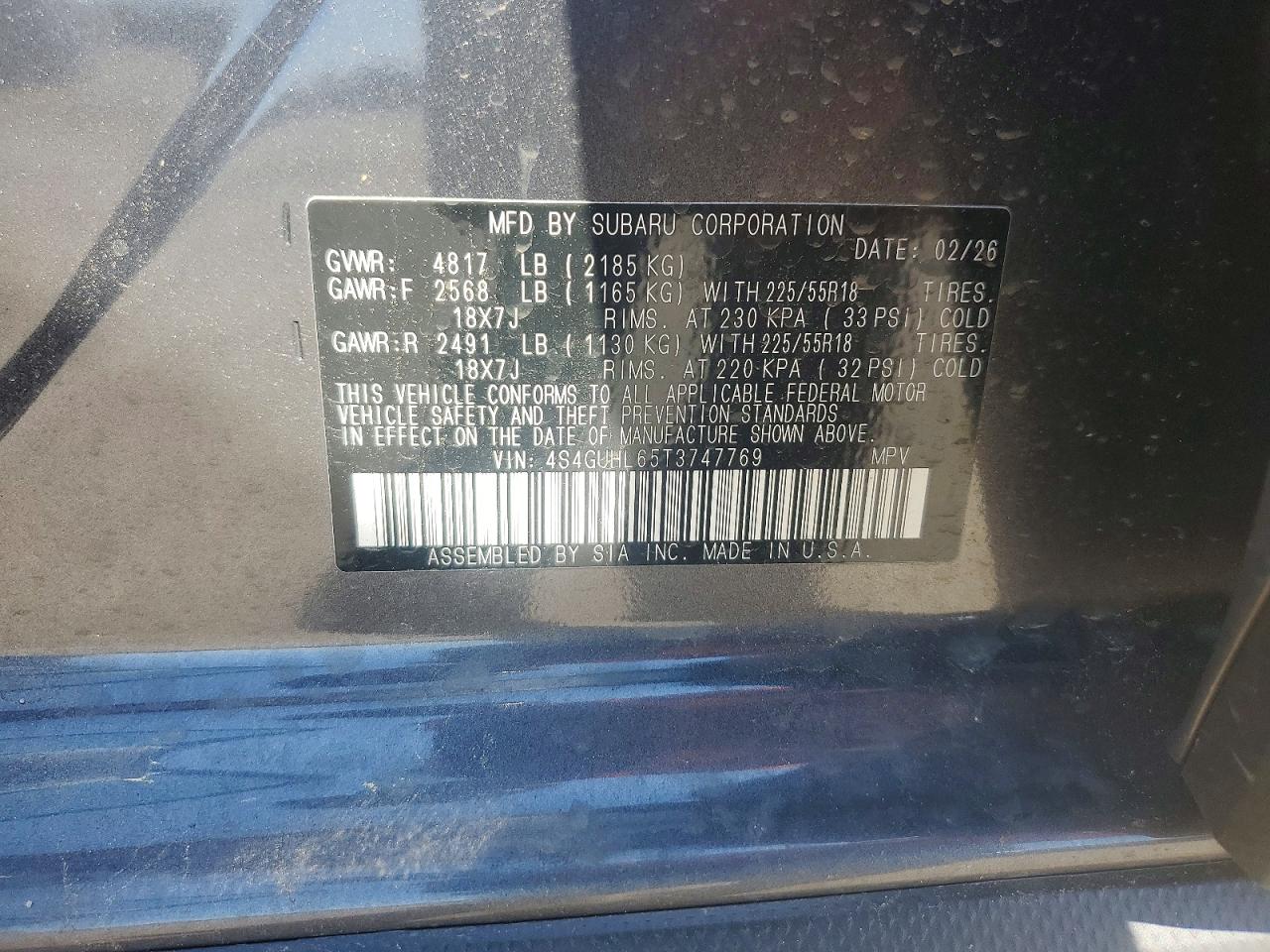Subaru Crosstrek Limited