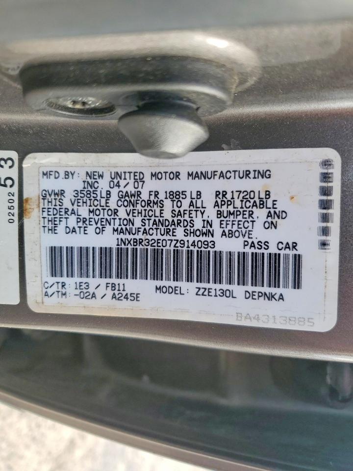 Toyota Corolla Le