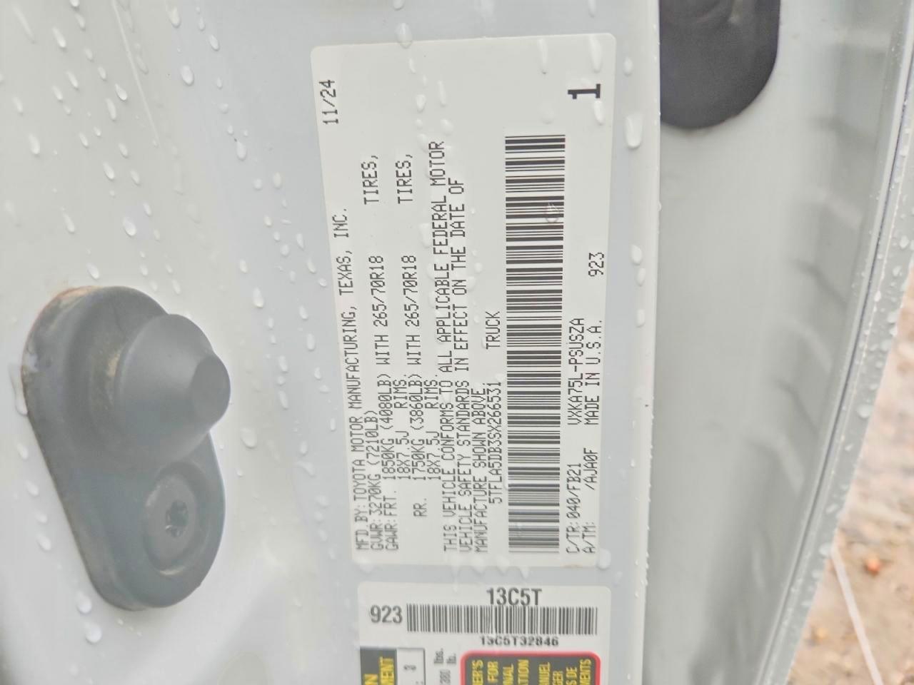 Toyota Tundra Crewmax Sr